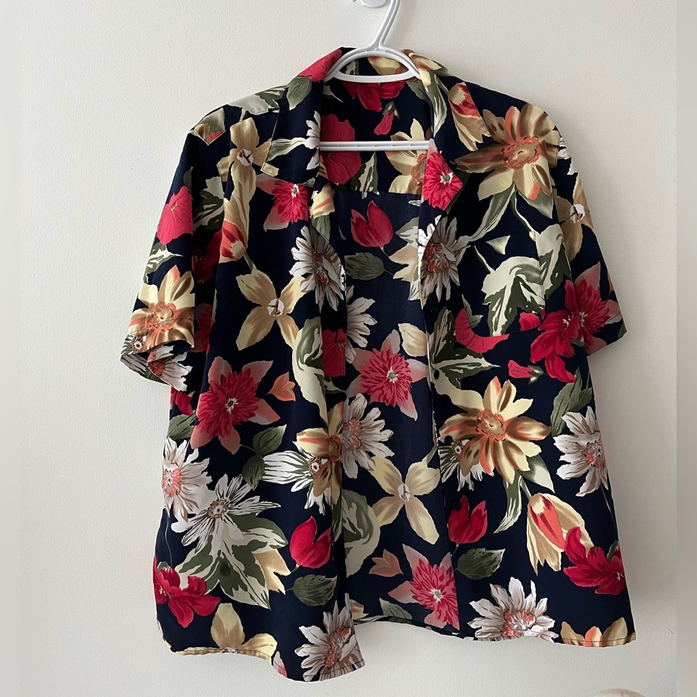 Vintage floral shirt